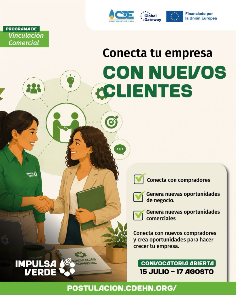 ONLINE: Programas de Vinculación Comercial para MIPYMES Verdes