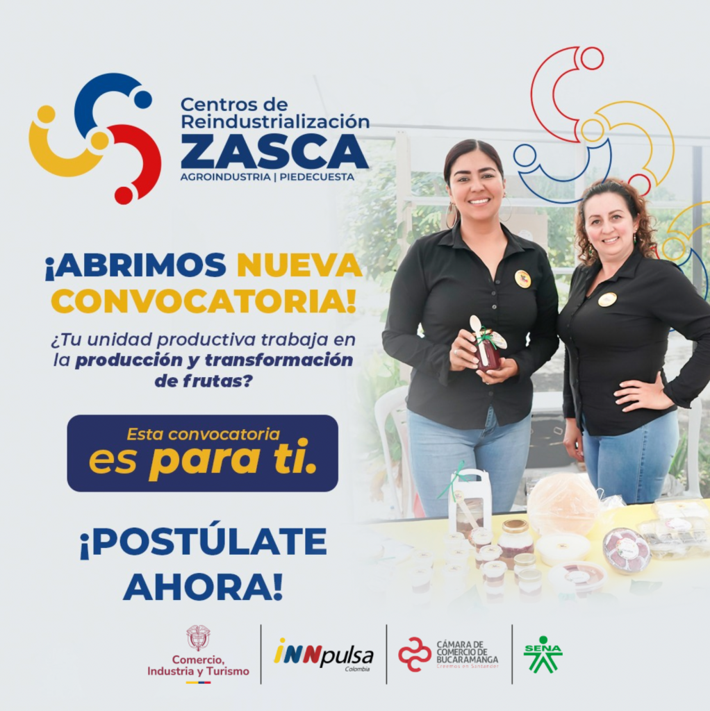 ONLINE: Convocatoria Centros de Reindustrialización ZASCA