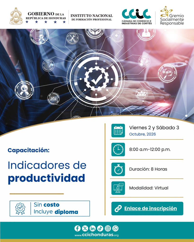 ONLINE: Indicadores de productividad