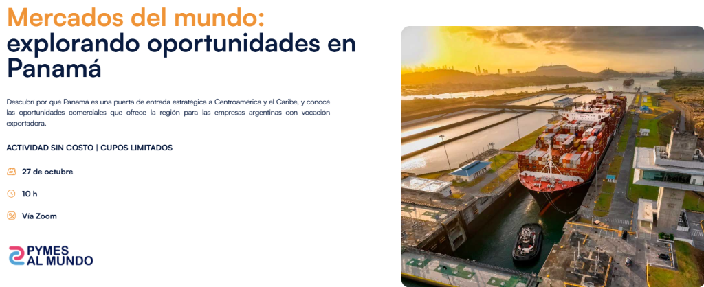 ONLINE: Mercados del mundo: explorando oportunidades en Panamá